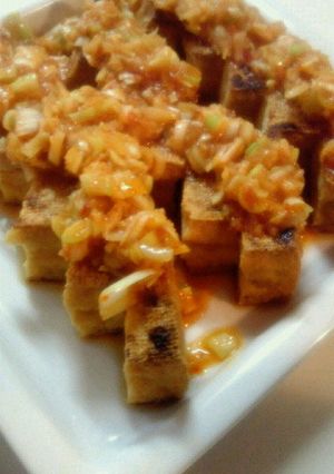 ネギたっぷり辛味ダレ★厚揚げに★-レシピのメイン写真