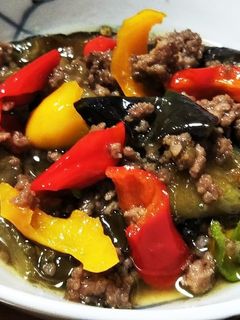 なすのそぼろ炒め-レシピのメイン写真