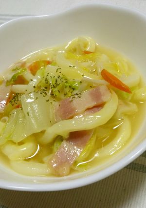 洋風チーズうどん☆-レシピのメイン写真