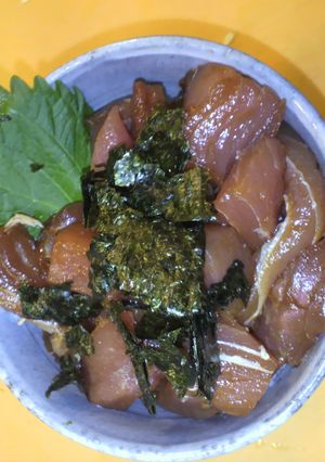 めっちゃ簡単☆次の日も美味しい鉄火丼☆-レシピのメイン写真