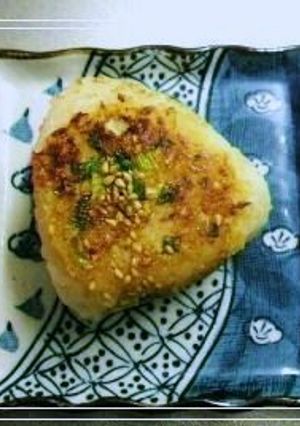 香ばしい*ねぎ味噌焼きおにぎり-レシピのメイン写真