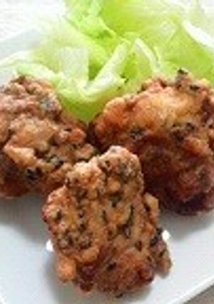 ゴマ風味の豚天-レシピのメイン写真