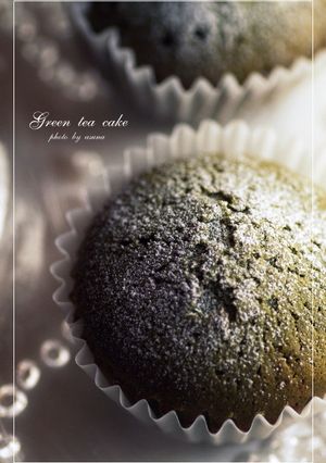 ホワイトチョコ＆抹茶のケーキ-レシピのメイン写真