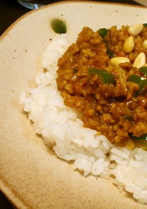 ごぼうでヘルシー☆ひき肉カレー-レシピのメイン写真