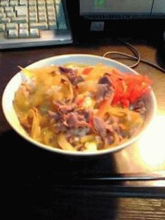 電子レンジで3分☆牛丼-レシピのメイン写真
