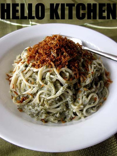 カリカリじゃことアオサ海苔クリームパスタ-レシピのメイン写真