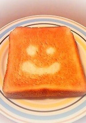 子供のご機嫌ＵＰ☆にこにこトースト-レシピのメイン写真