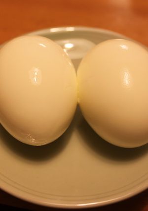 かんたんに剥ける茹で卵のつくりかた。-レシピのメイン写真