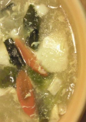 お豆腐とたっぷり野菜で☆中華スープ-レシピのメイン写真