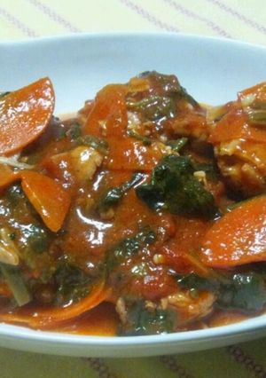 鶏モモ肉のトマト煮-レシピのメイン写真