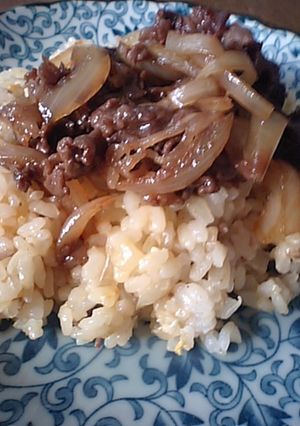 すき焼き風チャーハン-レシピのメイン写真