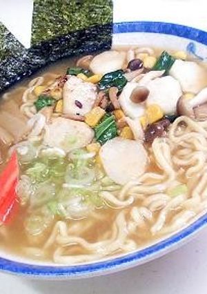 長芋きのこのバターソテーラーメン-レシピのメイン写真