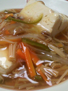 なめ茸で豆腐あんかけ-レシピのメイン写真