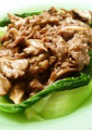 牛肉とキノコのオイスターソース炒め-レシピのメイン写真