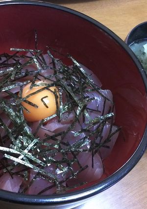 絶妙コラボ♪マグロと納豆の黄身丼-レシピのメイン写真
