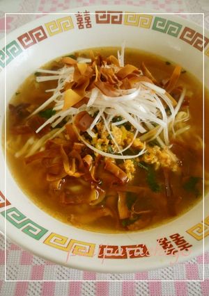 大葉in肉そぼろラーメン✿-レシピのメイン写真
