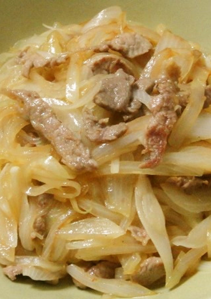 豚肉と玉ねぎの香味炒め-レシピのメイン写真