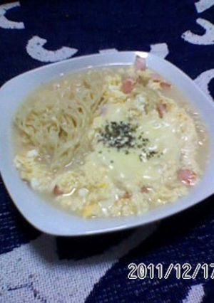 ミルク豚骨ラーメン-レシピのメイン写真