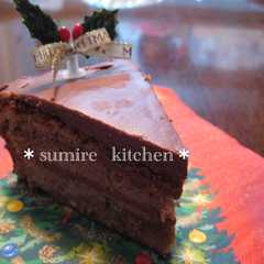 รูปของ チョコクリームたっぷり♪チョコケーキ