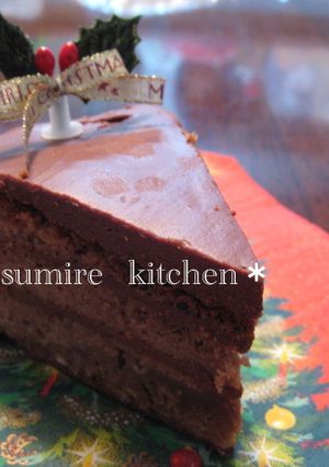 チョコクリームたっぷり♪チョコケーキ-レシピのメイン写真