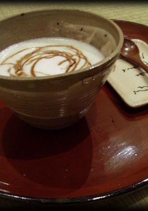 ためしてガッテン流！　ほうじ茶ラテ-レシピのメイン写真