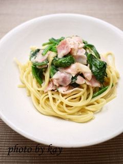 柚子胡椒クリームパスタ。-レシピのメイン写真