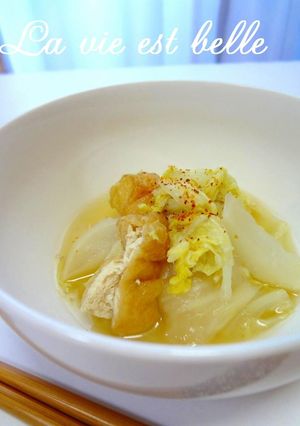 白菜とかぶの上品煮 ビーガンOK-レシピのメイン写真