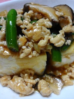 豆腐そぼろ野菜あんかけステーキ-レシピのメイン写真