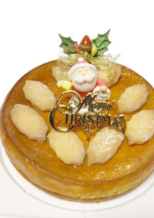 タルト台に乗せた＊ベイクドチーズケーキ-レシピのメイン写真