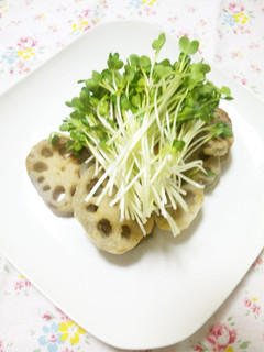 レンコン◆焼きサラダ♪♪♪-レシピのメイン写真