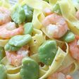 そらまめとエビのパスタサラダ