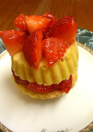 離乳食期にも！子ども用☆苺ケーキ-レシピのメイン写真