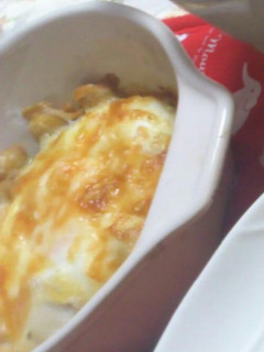 *里芋と豆の簡単卵チーズ焼き*-レシピのメイン写真