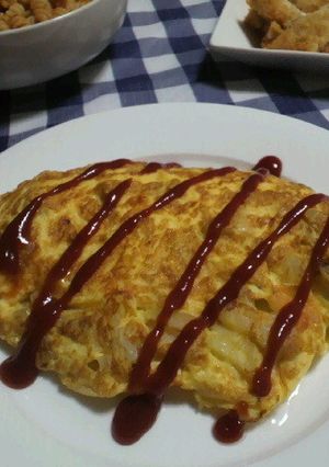 チーズオムレツ-レシピのメイン写真