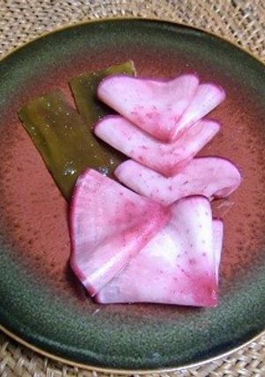 赤カブの自家製簡単♬千枚漬け-レシピのメイン写真