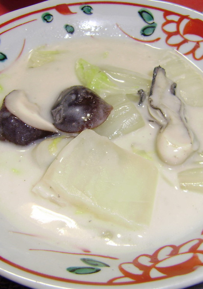 牡蠣と白菜の中華風クリーム煮-レシピのメイン写真