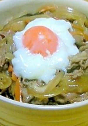 簡単つゆだく牛丼-レシピのメイン写真