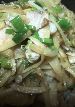 節約なのに旨い♪大根の皮の炒め物-レシピのメイン写真