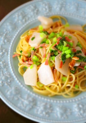 かぶとくるみのパスタ-レシピのメイン写真