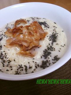 豚バラ焼き肉のっけ♡とんこつラーメン-レシピのメイン写真
