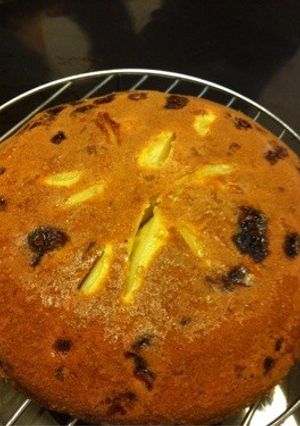 バナナアップルケーキ-レシピのメイン写真