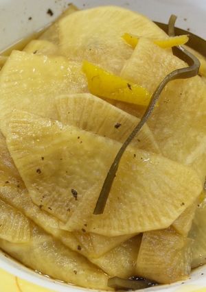簡単♪大根とユズの漬け物-レシピのメイン写真