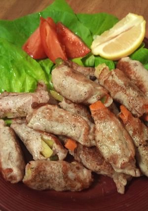 いろいろ野菜の肉巻きソテ‐◇◆-レシピのメイン写真