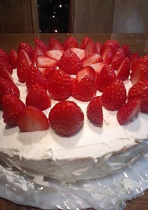 いちごケーキ-レシピのメイン写真