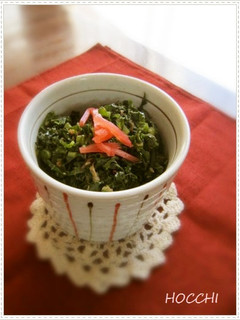 大根葉と紅しょうがの簡単ふりかけ~♪-レシピのメイン写真