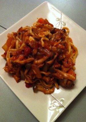 鶏肉でトマト煮込み-レシピのメイン写真