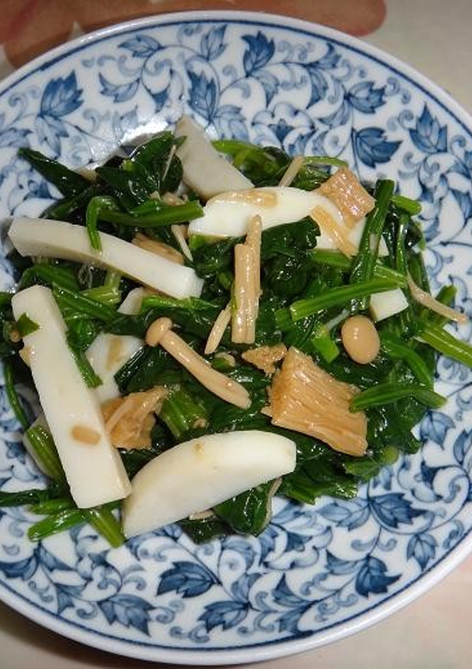 かまぼことほうれん草の和え物-レシピのメイン写真