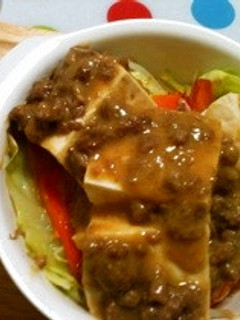 キャベツの肉みそあんかけ-レシピのメイン写真