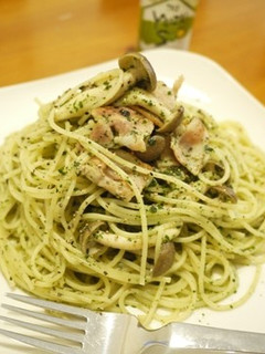 青しそふりかけのパスタ-レシピのメイン写真