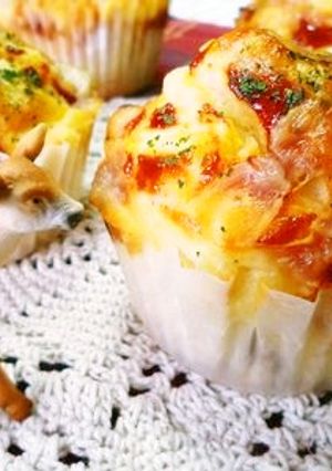 ＊＊腹ペコさんnoお食事マフィン＊＊-レシピのメイン写真